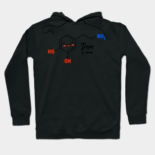 Dopamine Funny &amp; Dope Meme Chemical Structure Hoodie